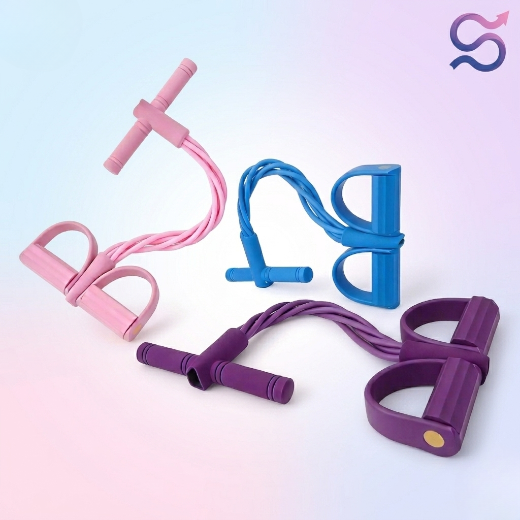 Banda de Resistencia Multifuncional con Pedales